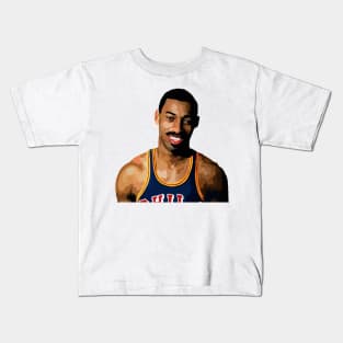 Wilt Chamberlain of the Philadelphia Warriors Kids T-Shirt